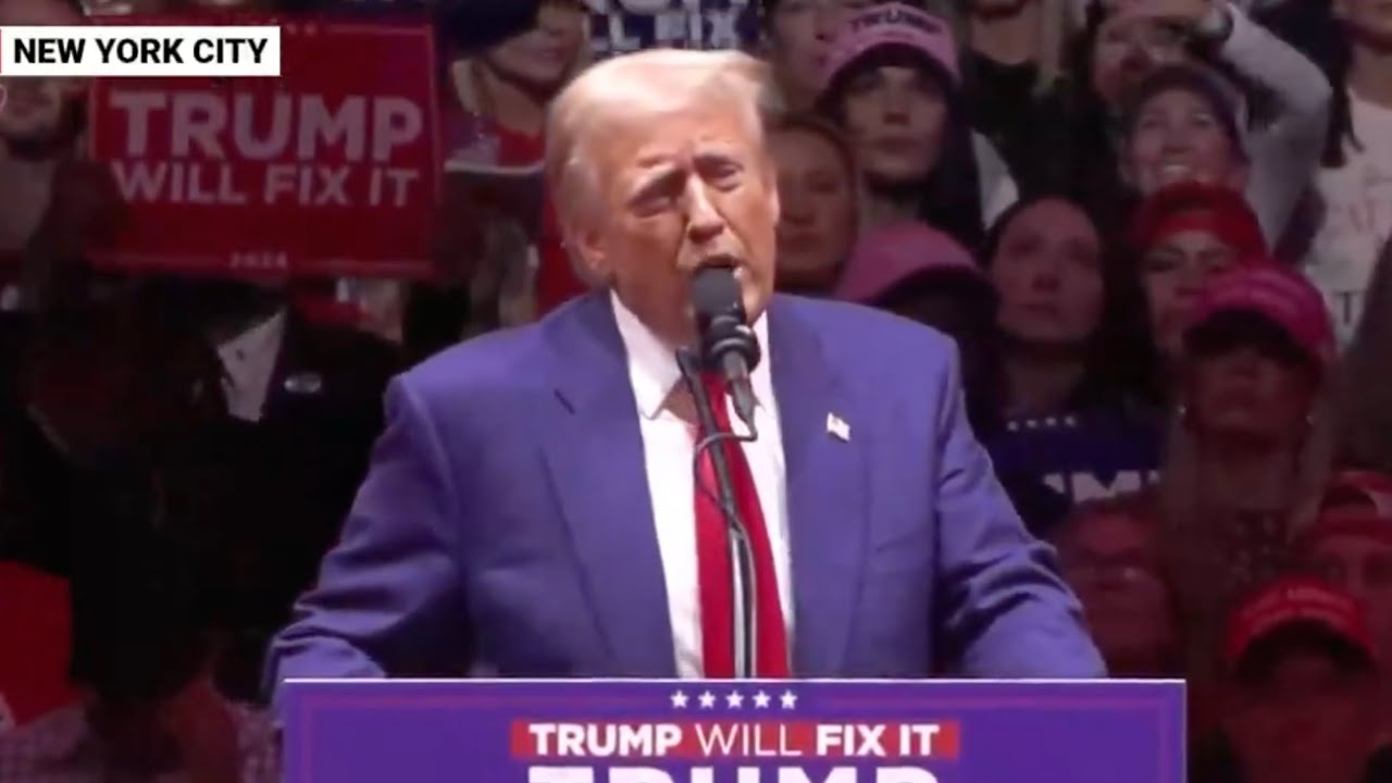 Trump gets the news he’s DREADED amid Madison Square Garden rally